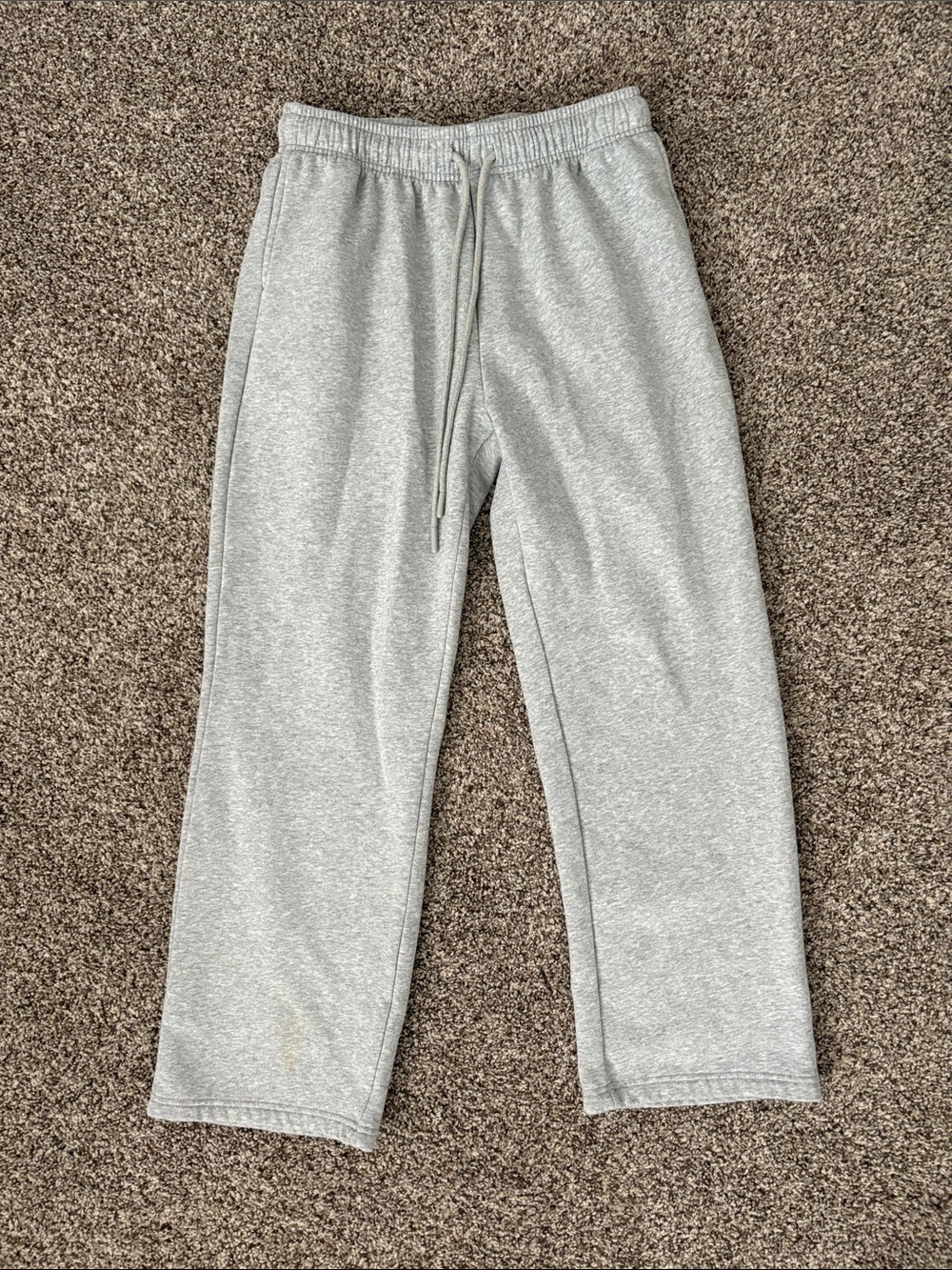 Light Gray Drawstring Sweatpants